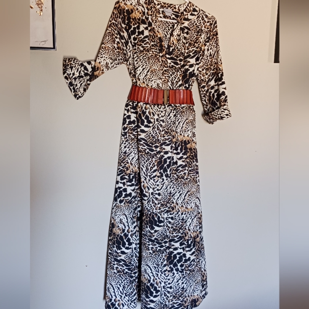 Chico's Animal Print Dress